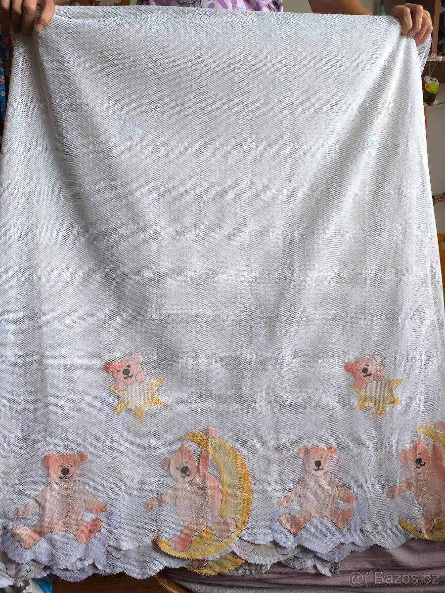 Dětská záclona medvídek 180x250