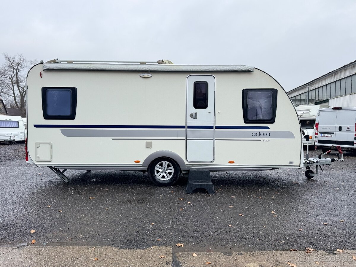 Adria Adora 512UP ~ Francouzská postel