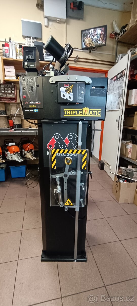 Bruska pilových řetězů Markusson triplematic