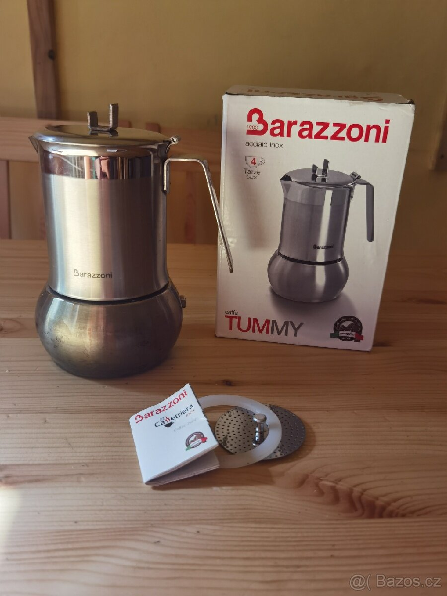 Nerezová mokka konvice na espresso