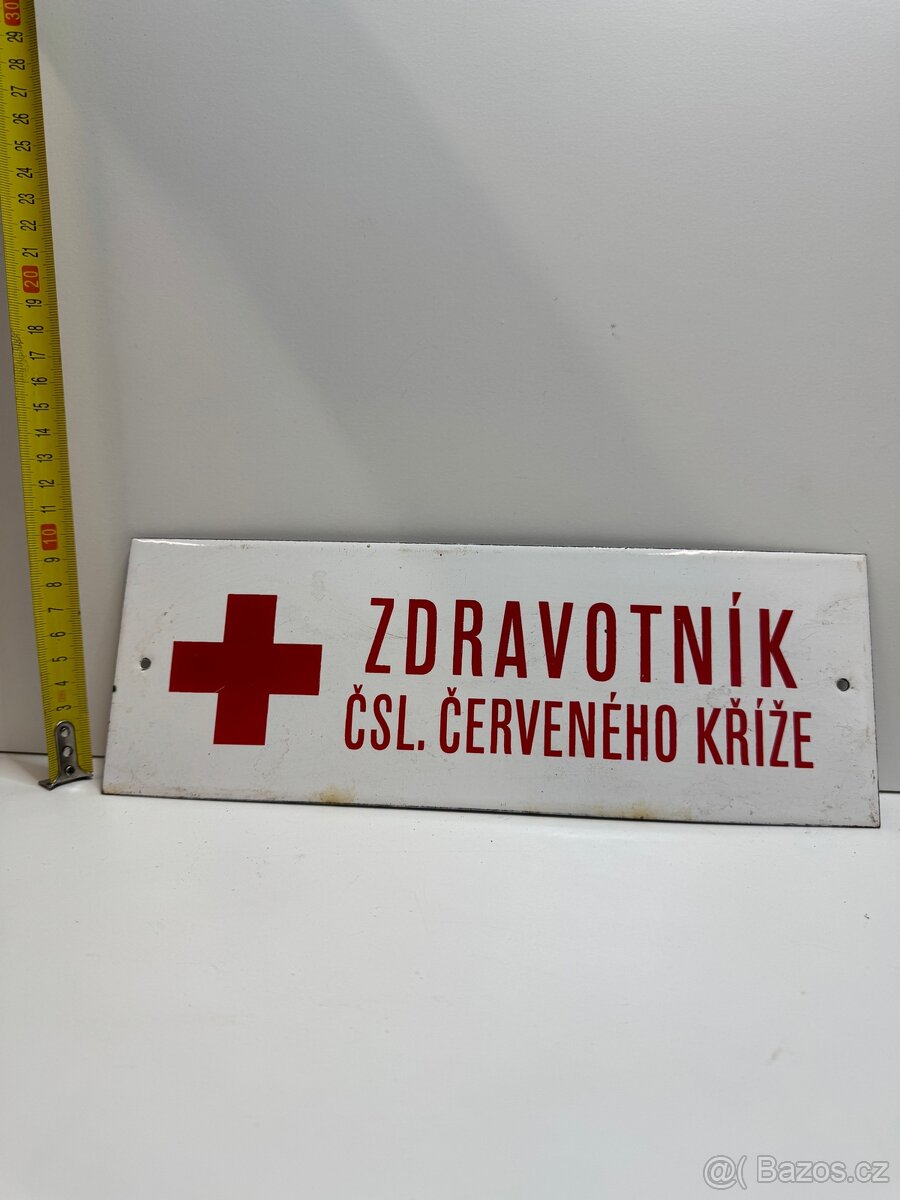 Retro smaltovaná cedule