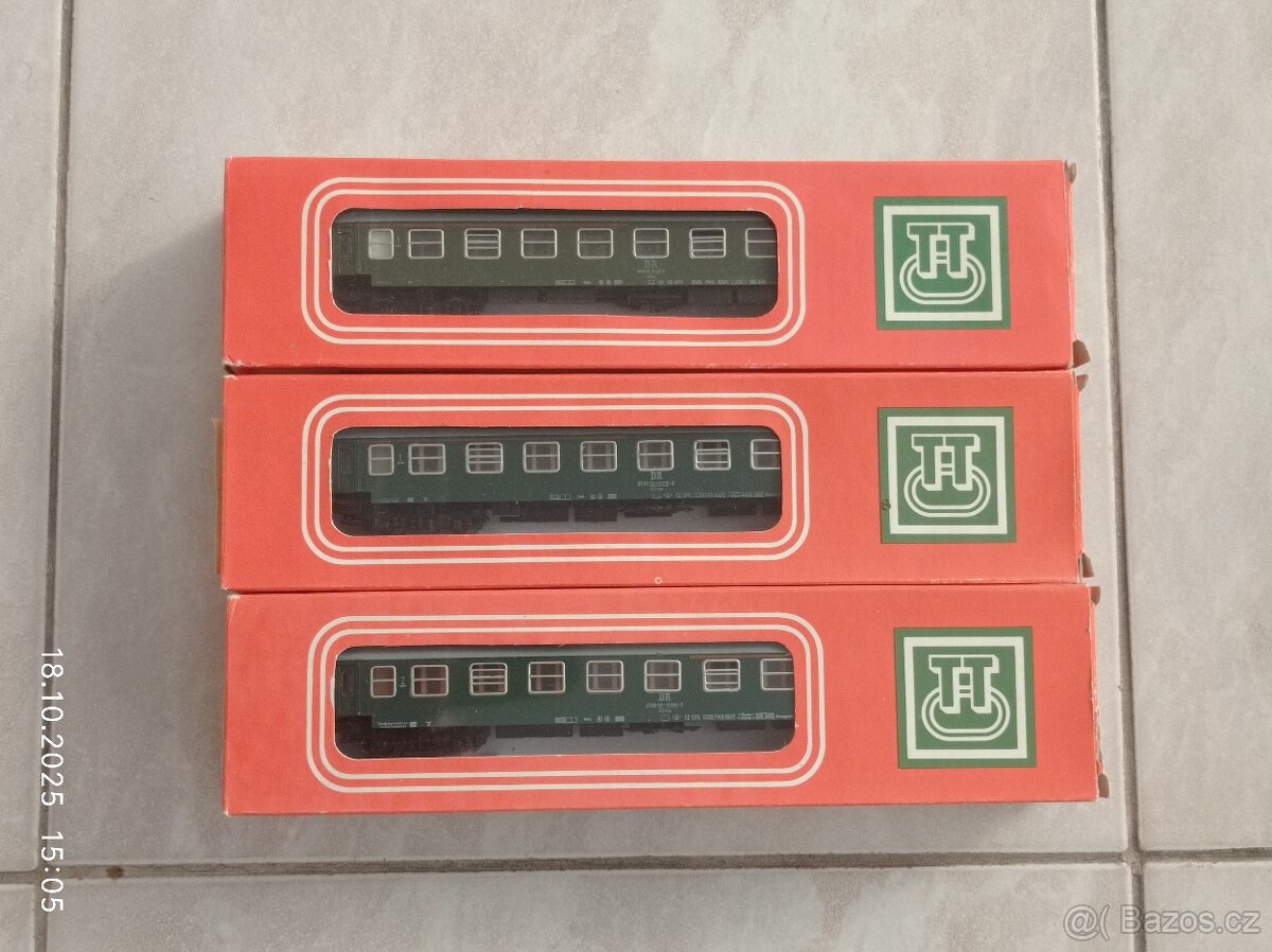 osobní vagonky TT