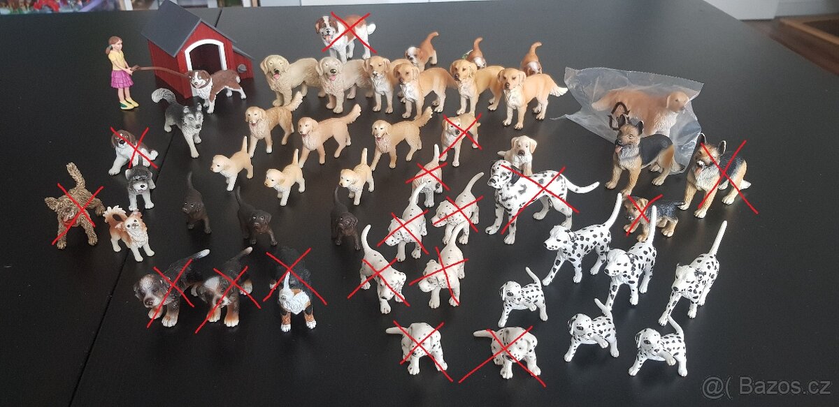 Schleich psi pejskové, maxipes Fík
