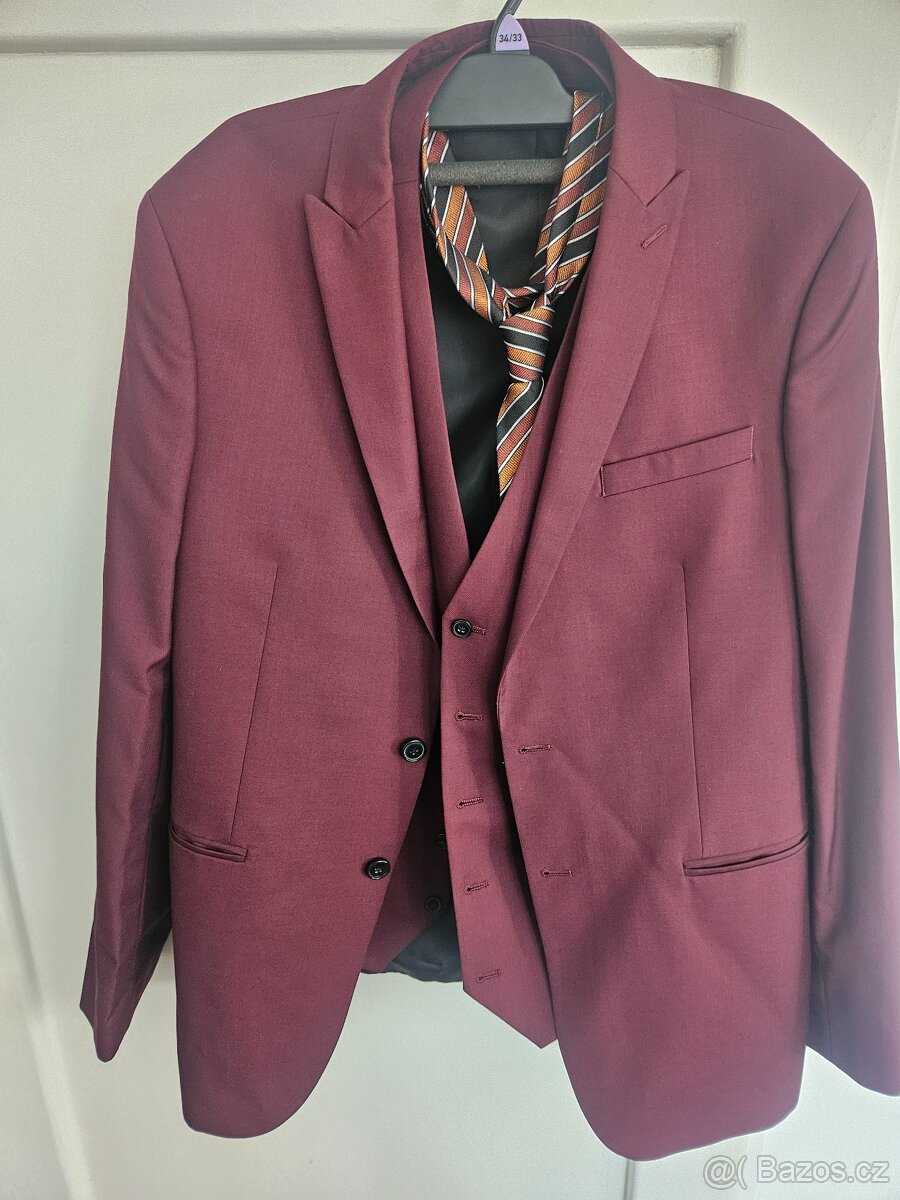 Pansky oblek F&F s vestou