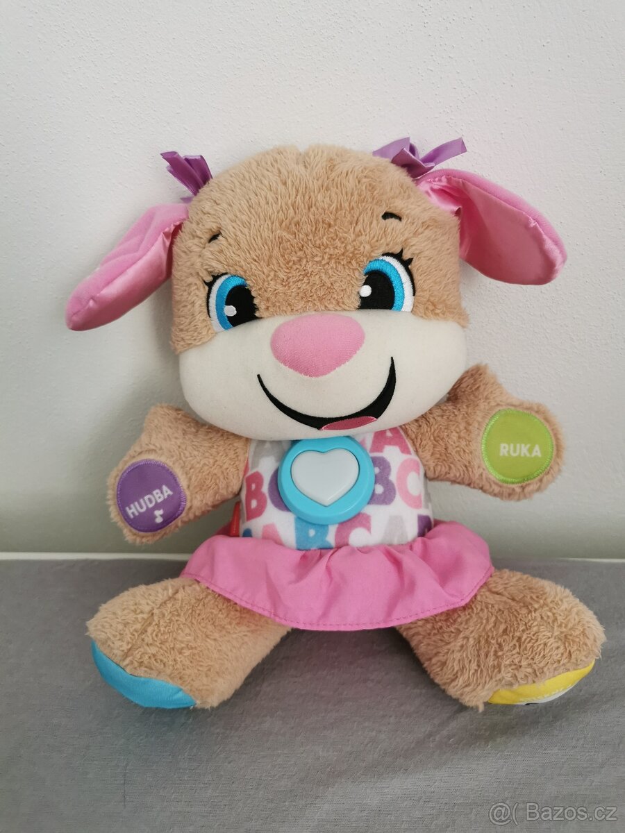 Pejsek Fisher Price sestřička