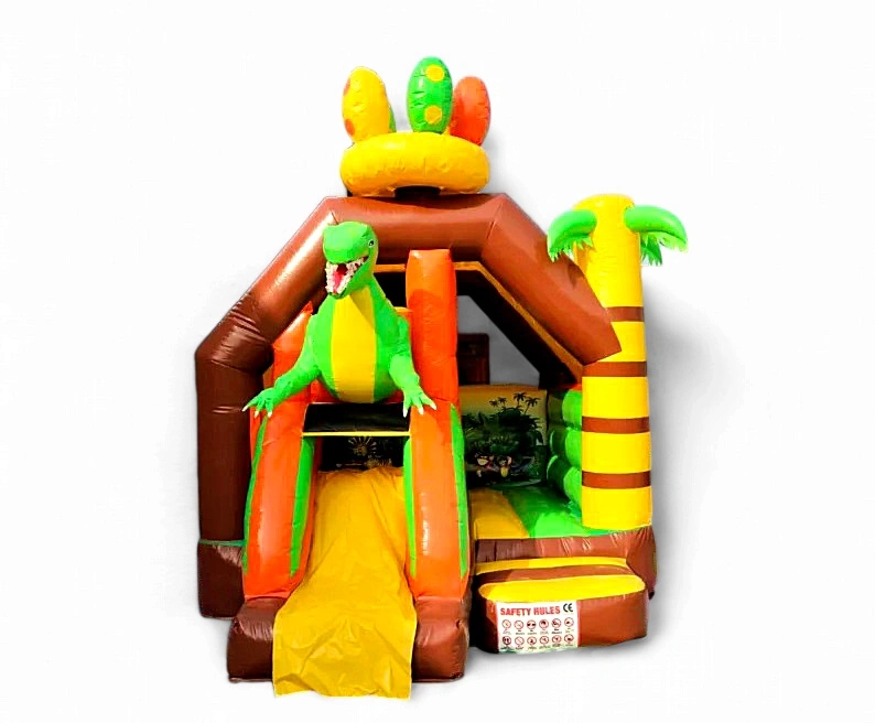 Skákací hrad se skluzavkou