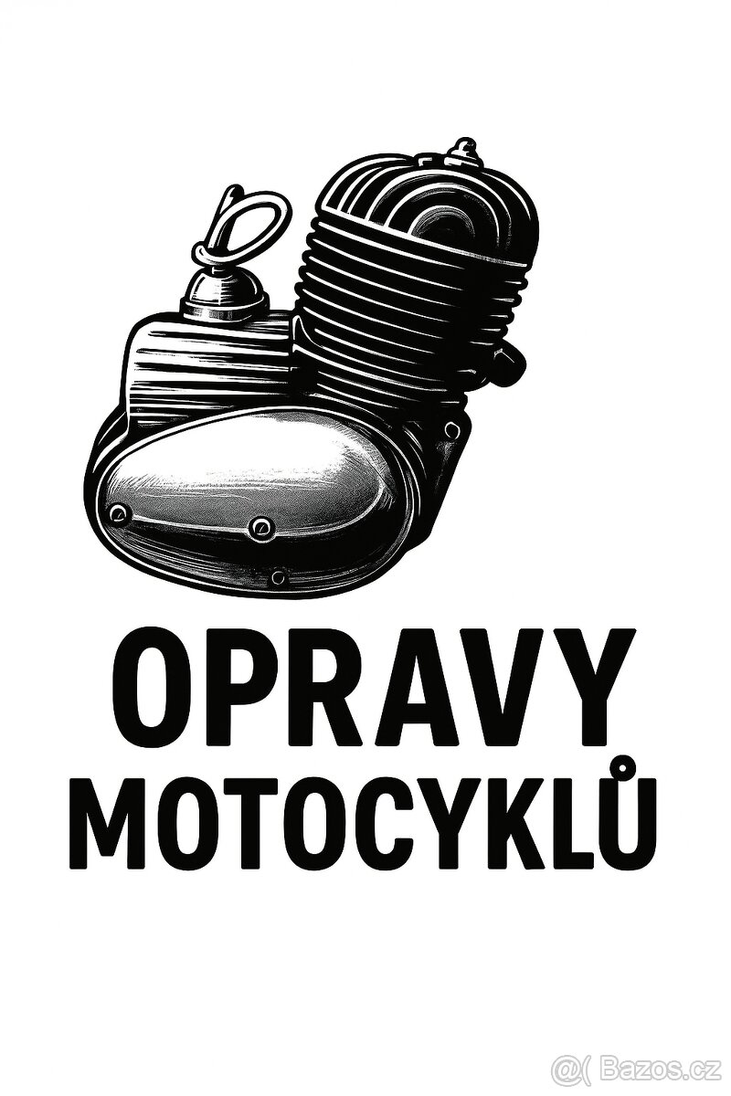 🔧 OPRAVY MOTOCYKLŮ