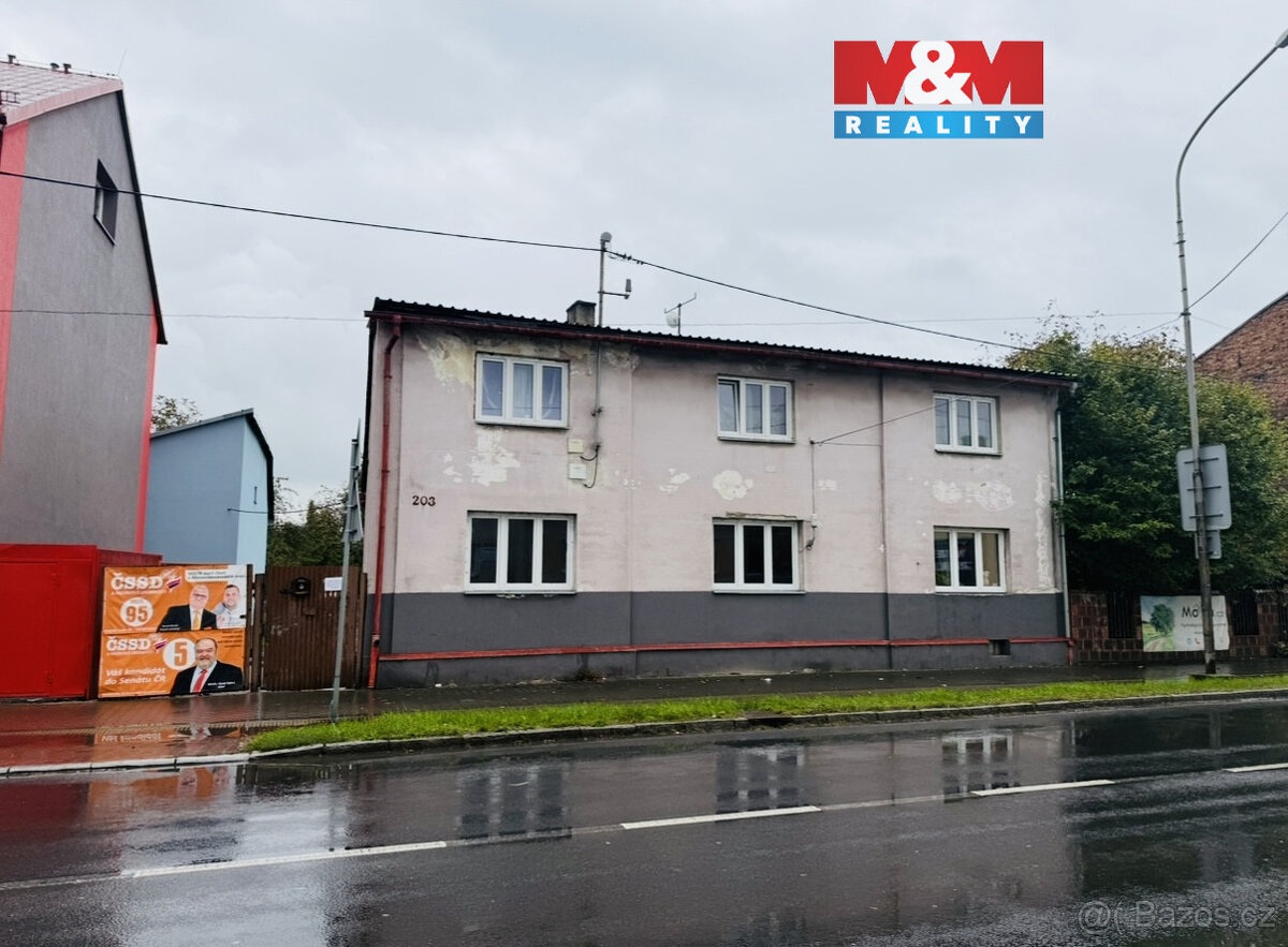 Prodej Nájemního domu, 211 m², Bohumín, ul. 1. máje