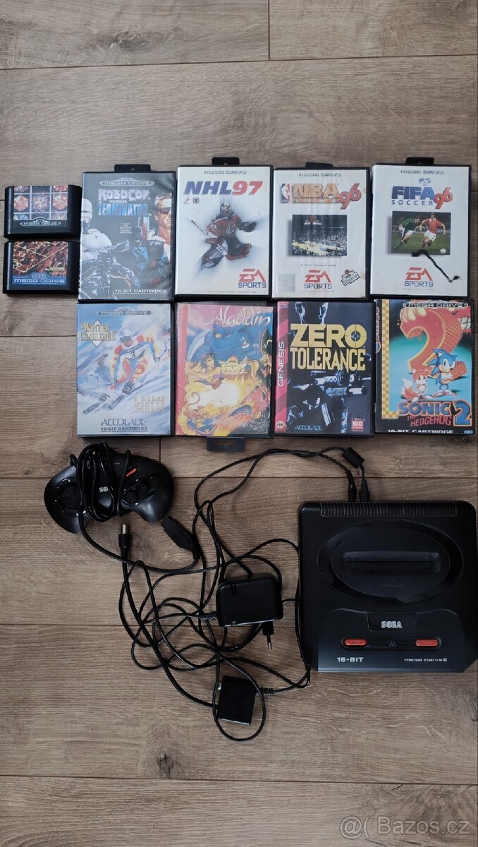 SEGA MEGA DRIVE +HRY