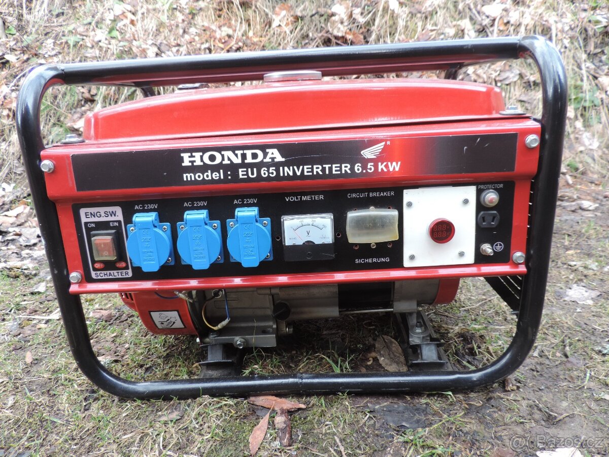 Elektrocentrála 2200/2000W s měřením