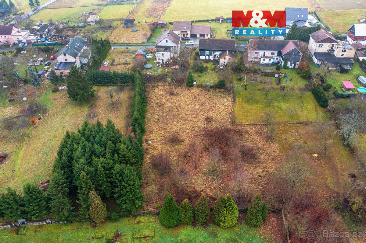 Prodej pozemku k bydlení, 2 935 m², Huntířov, okr. Děčín