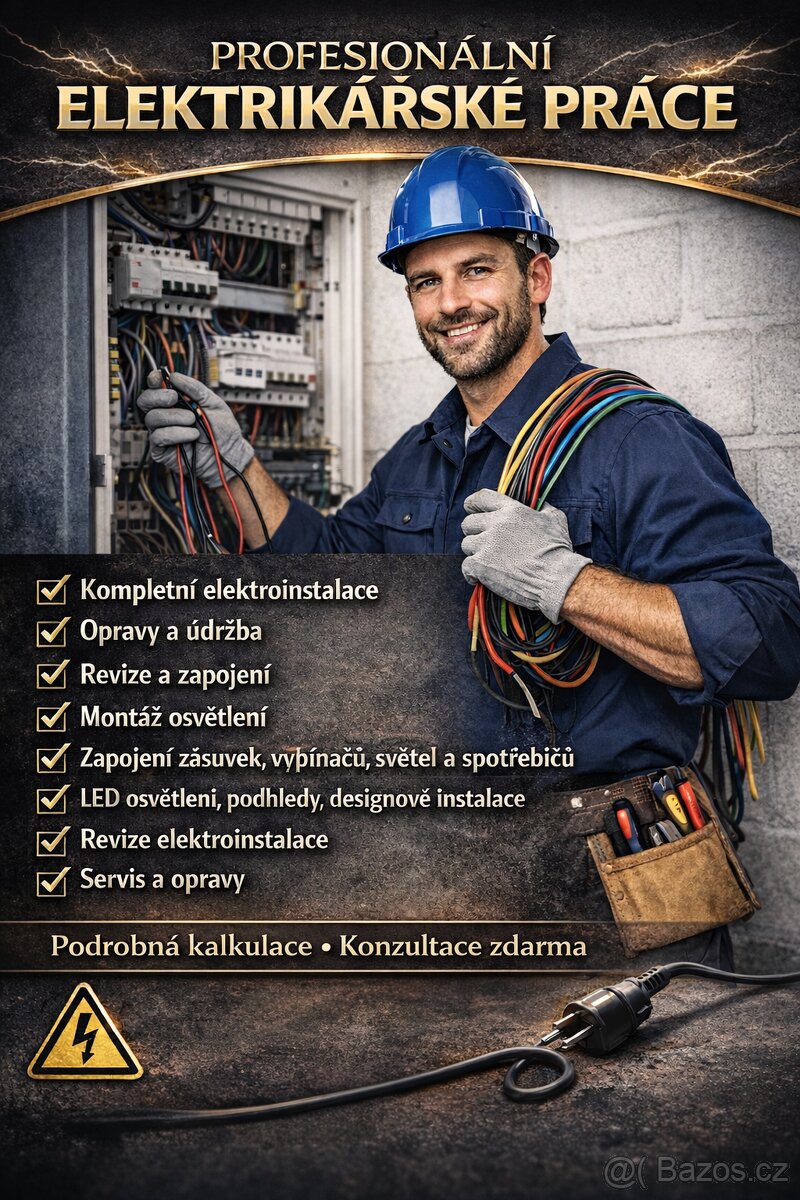 PROFESIONÁLNÍ ELEKTRIKÁŘSKÉ PRÁCE