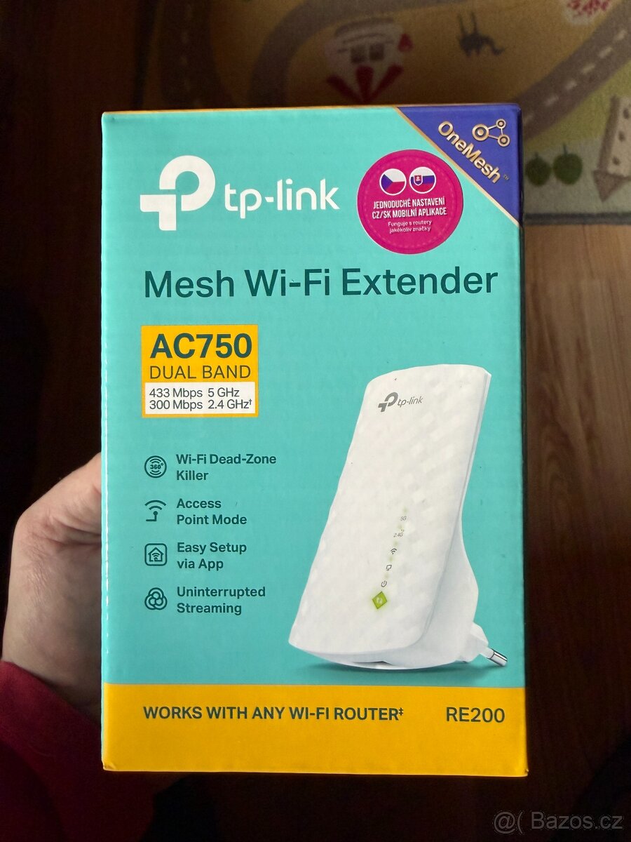 wi-fi extender TP-Link RE200 (AC750) 2ks