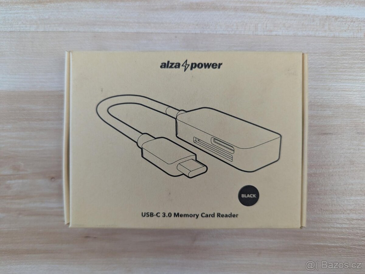 Čtečka karet AlzaPower USB-C 3.2 Gen 1 (1× SD a 1× micro SD)