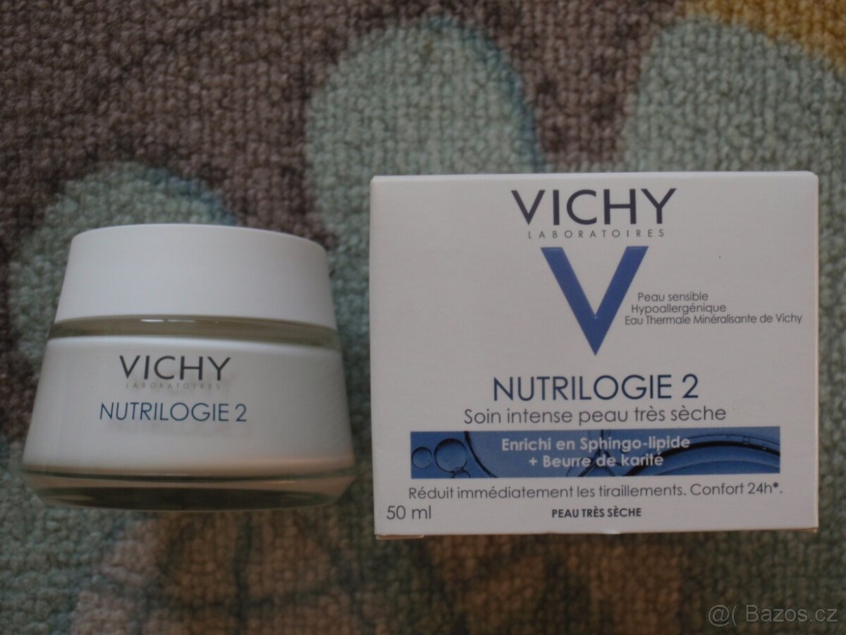 Vichy Nutrilogie 2 krém na velmi suchou pleť 50ml.