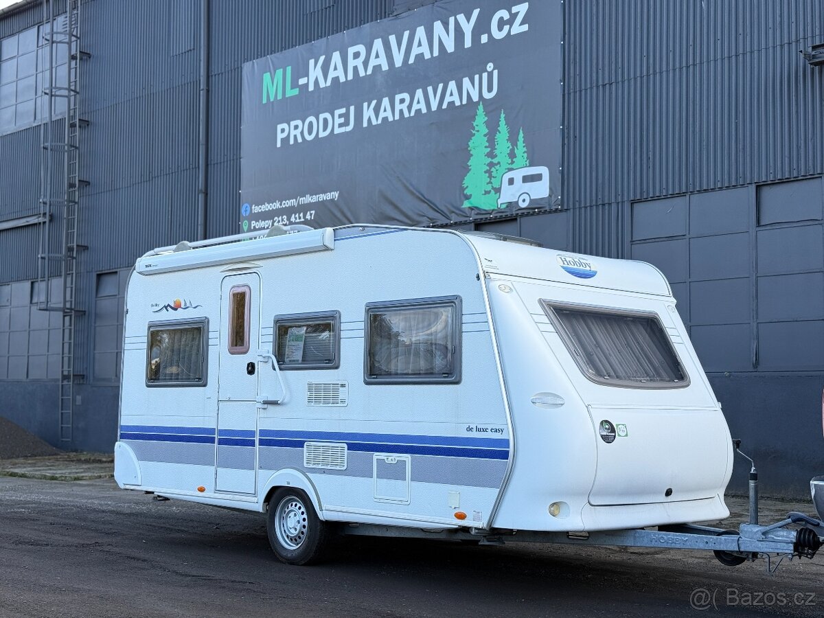 Hobby DeLuxe 450 UF/MARKÝZA/4MÍSTA/2005/1.350KG