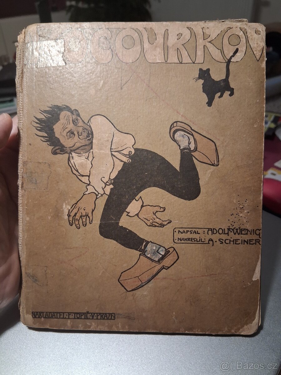 Kniha z roku 1926 KOCOURKOV