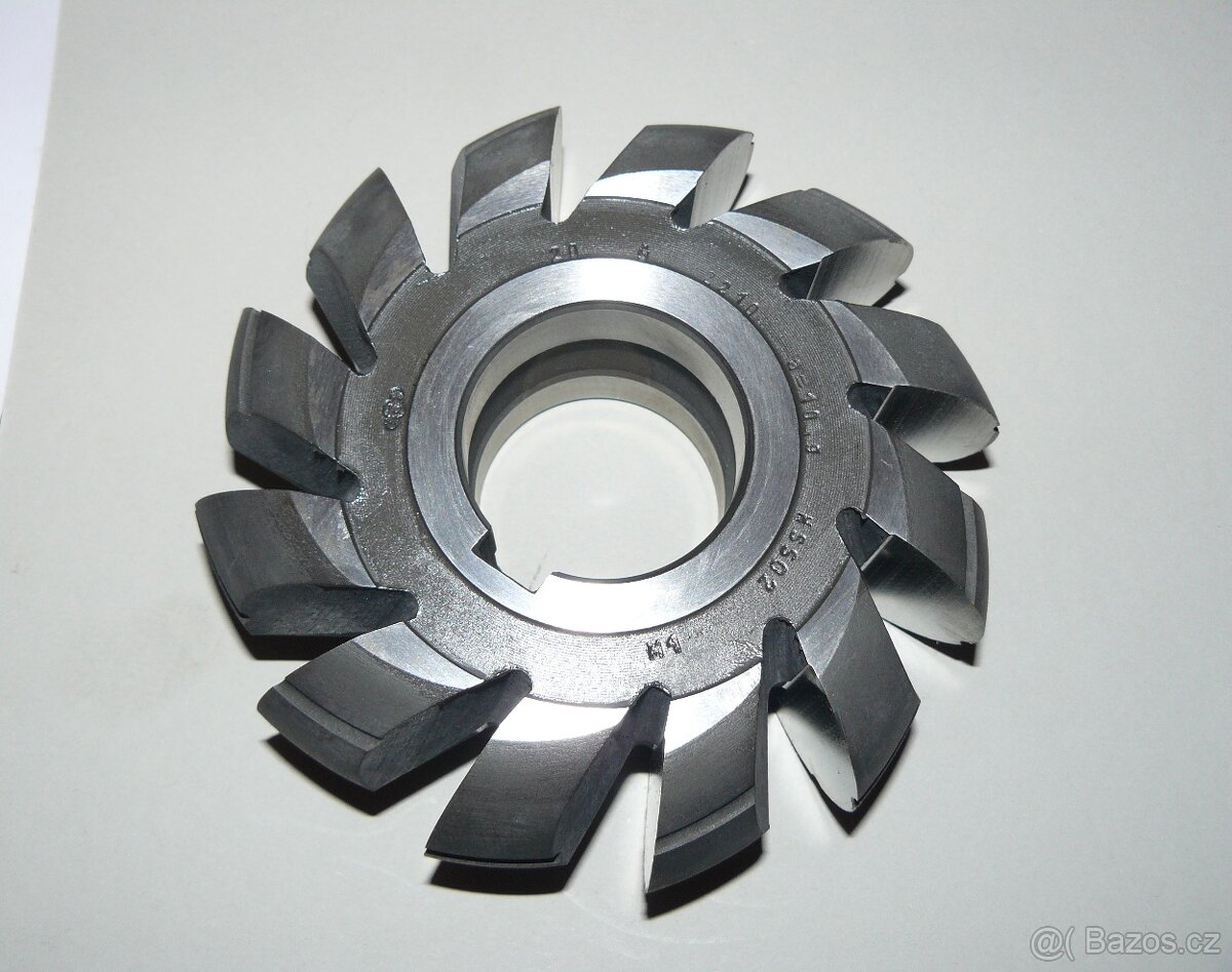 FRÉZA půlkruhová vypouklá R20/125 HSS, ČSN 222210, ČR (NOVÁ)