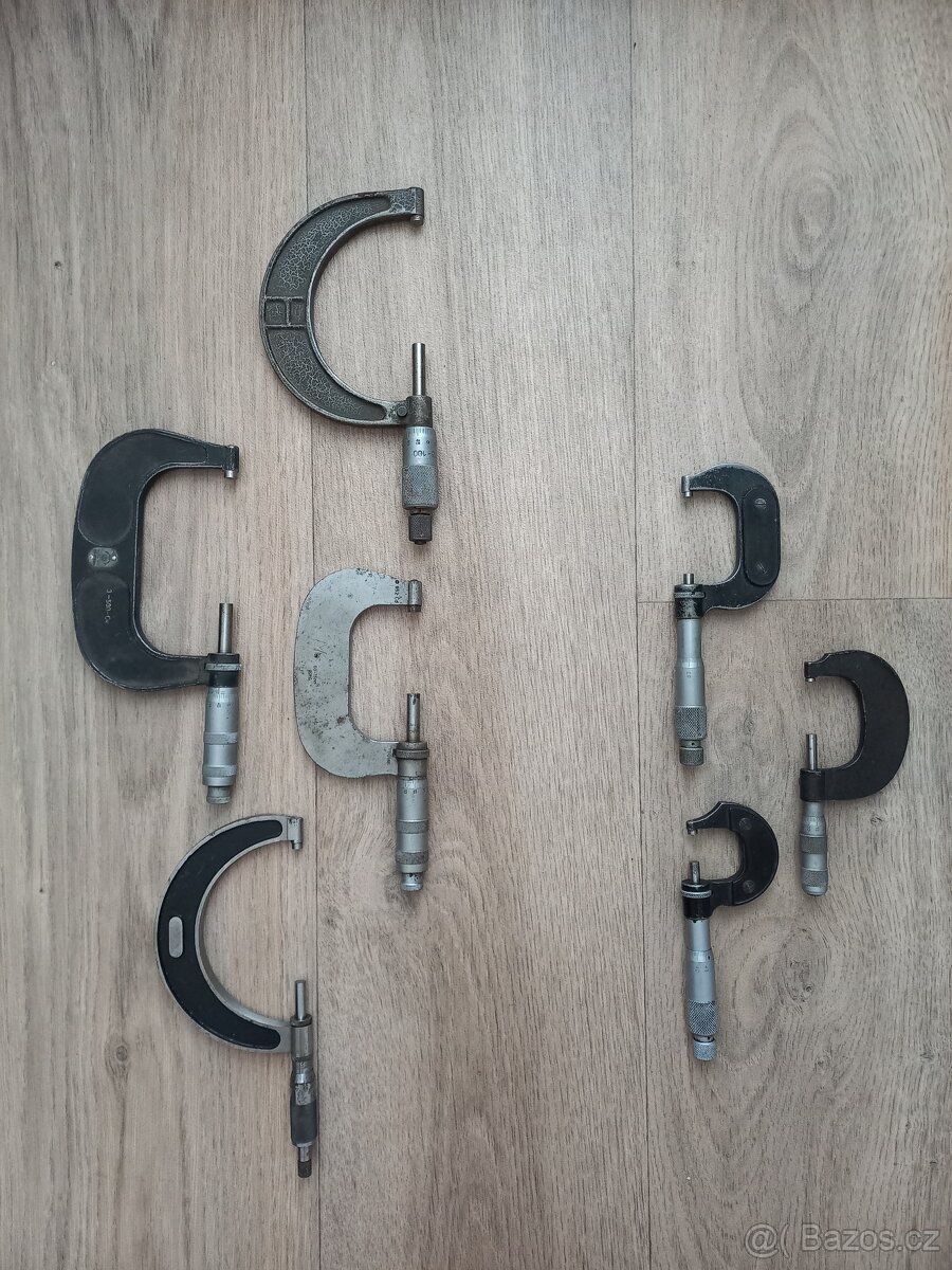 Mikrometry z pozůstalosti