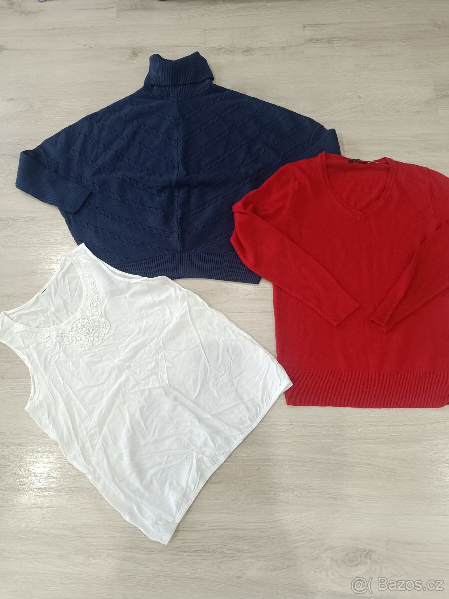 Sada dámského oblečení velikost 38+sandály