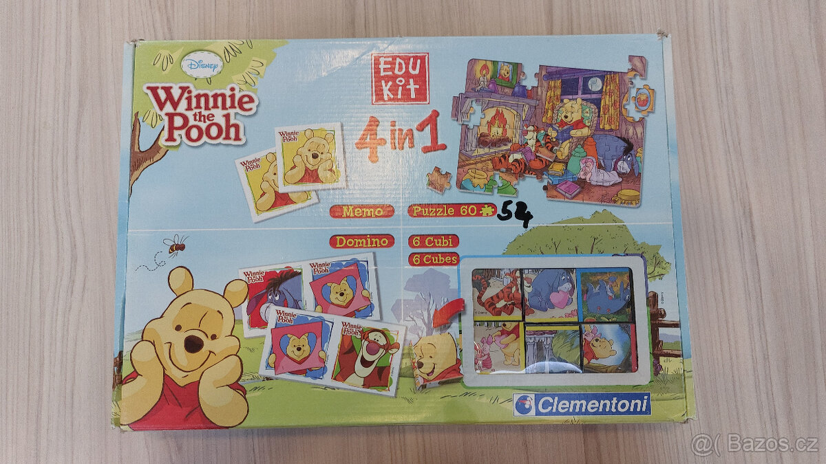 Prodám soubor her Medvídek Pů 4v1