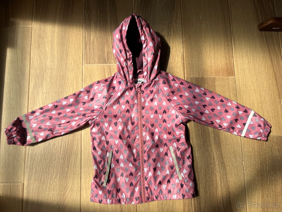 Dívčí nepromokavá bunda 110/116