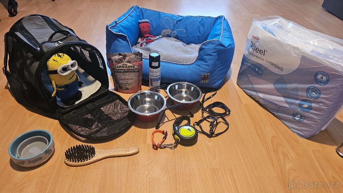 Pelech, prepravka, zakladni vybava