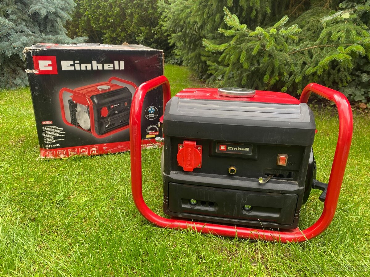 elektrocentrála/ benzínový generátor Einhell TC-PG 10/E5