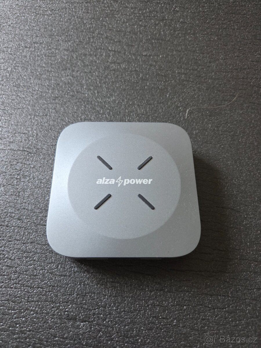AlzaPower Metal USB-C Dock Cube 7in1 WF – jako nový