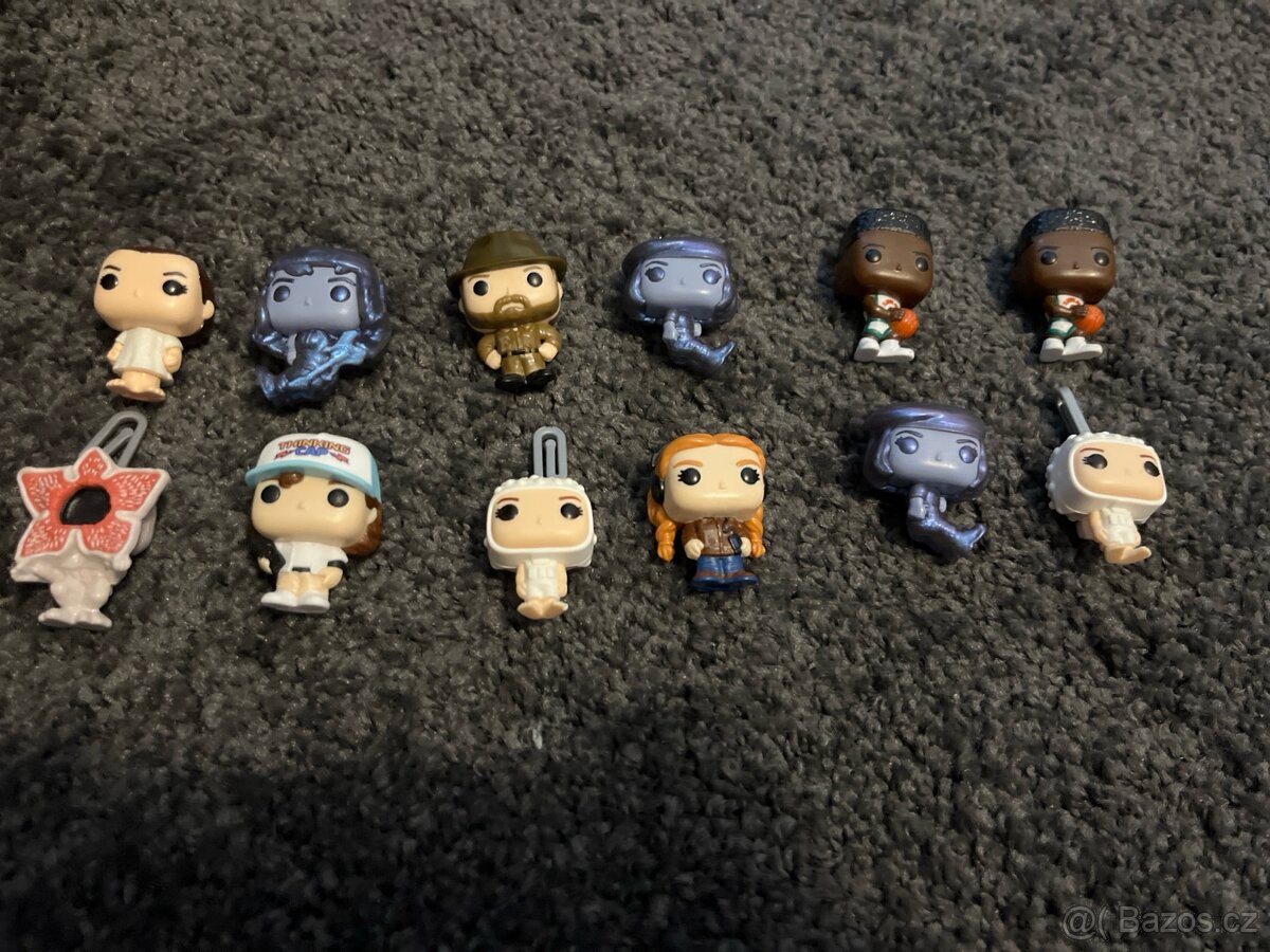 Funko pop figurky ze Stranger Things
