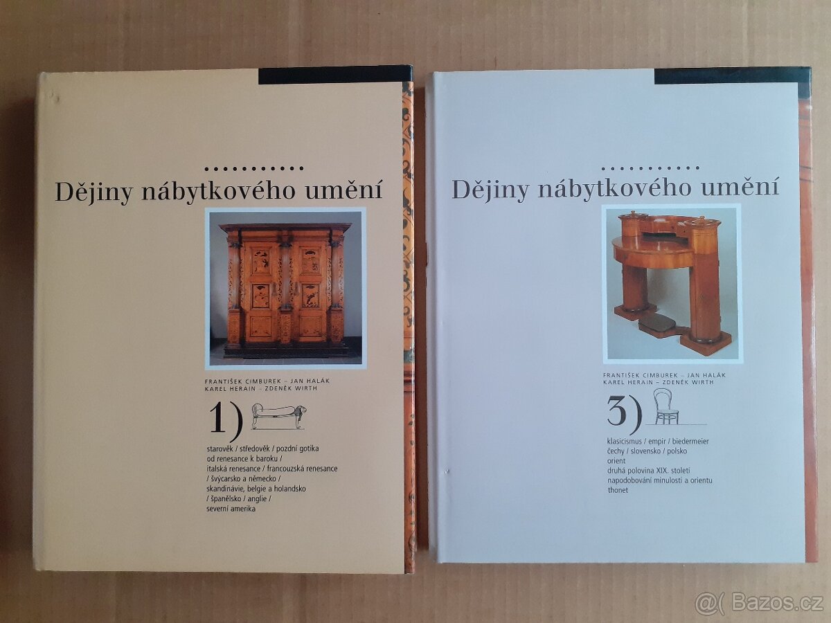 Dějiny nábytkového umění + Teorie restaurování