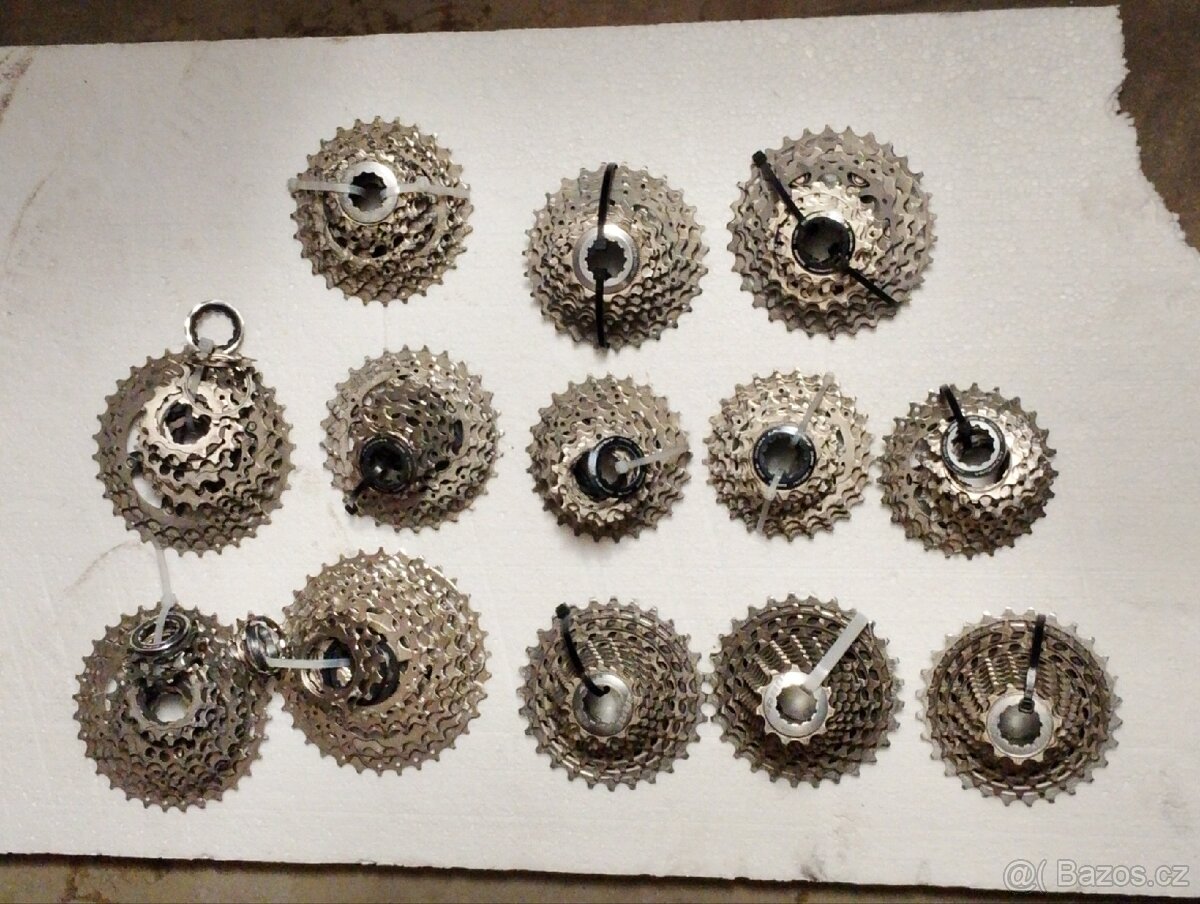 Kazety Shimano a Sram 11s / 12s