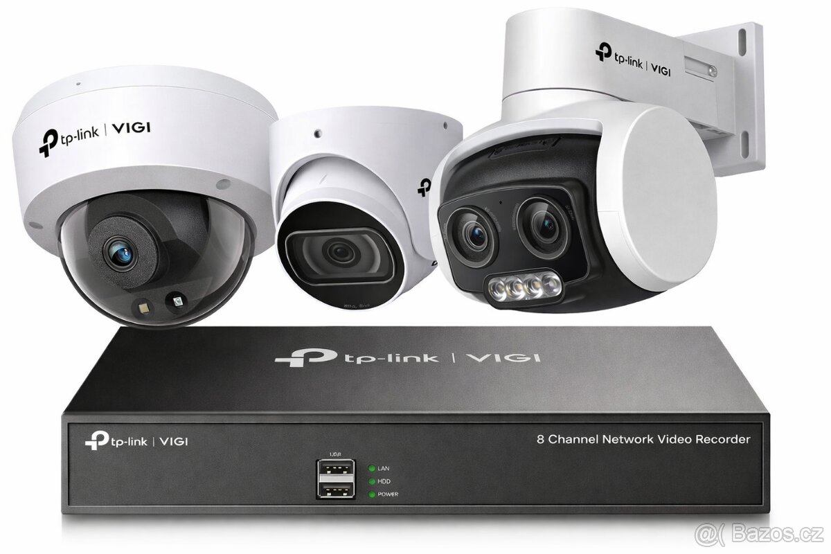 IP Kamerový systém TP-Link VIGI – nový, nepoužitý, záruka