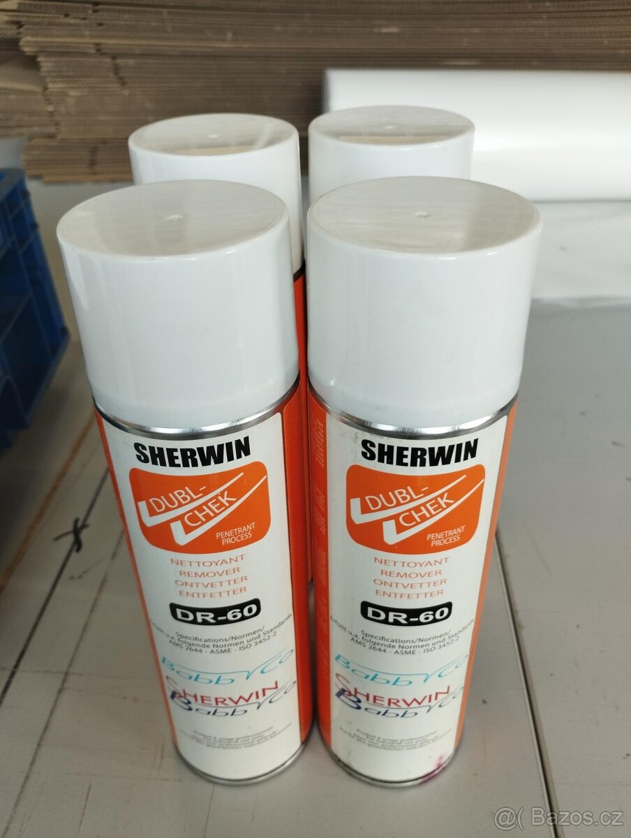 Odmašťovač - čistič penetrantu Sherwin DR-60