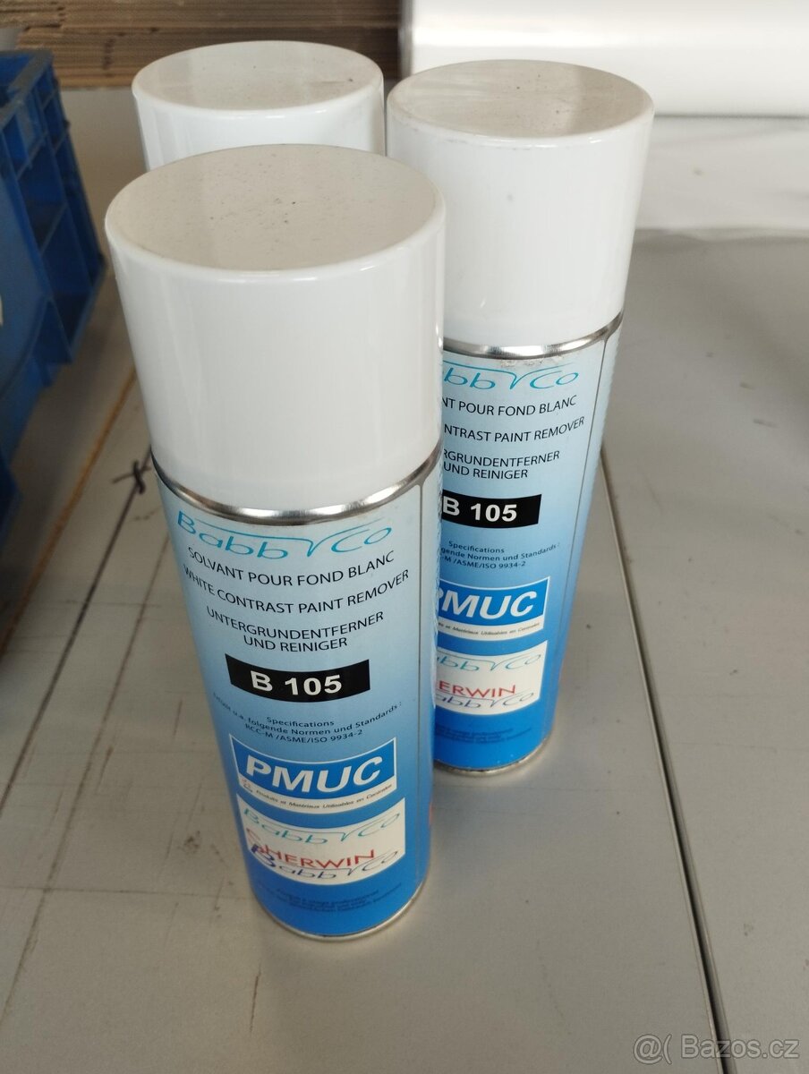 Čistič bílého penetrantu Sherwin B 105