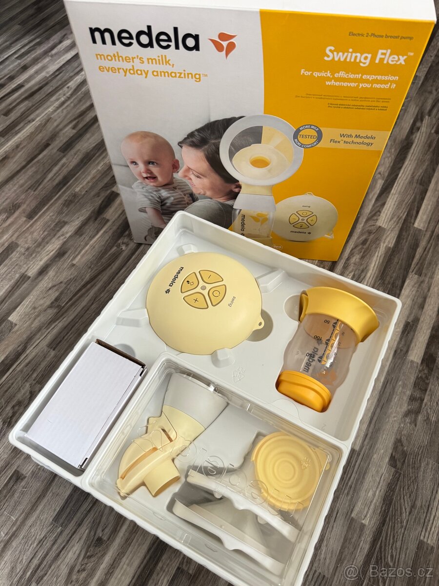 Odsávačka MEDELA Swing Flex ™ záruka do 9/26