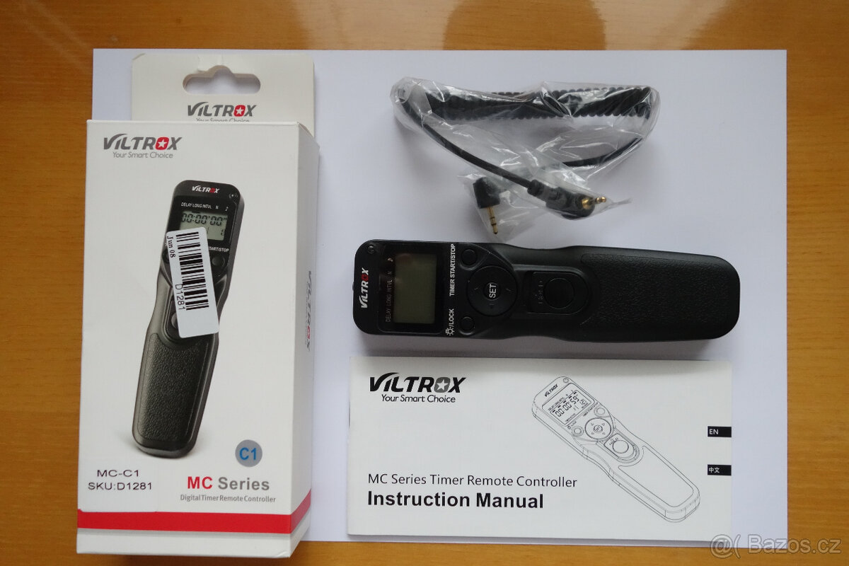Viltrox MC-C1 intervalový časovač "timelapse timer"