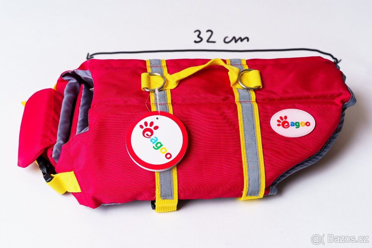 Plavací vesta pro psíka - 32cm - NOVÁ