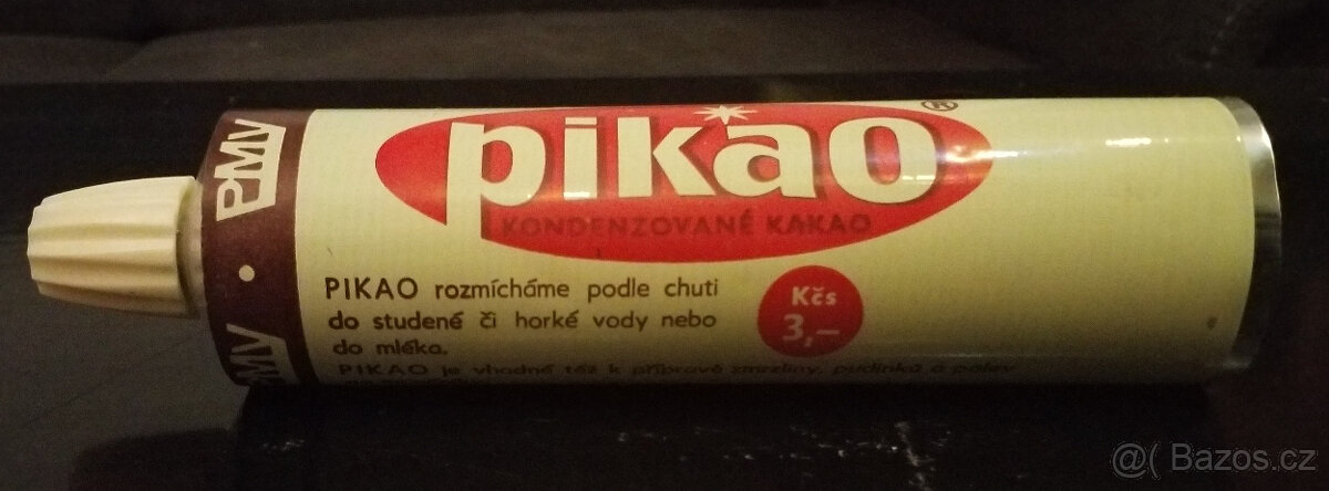 Stará plechová kartuš na Pikao