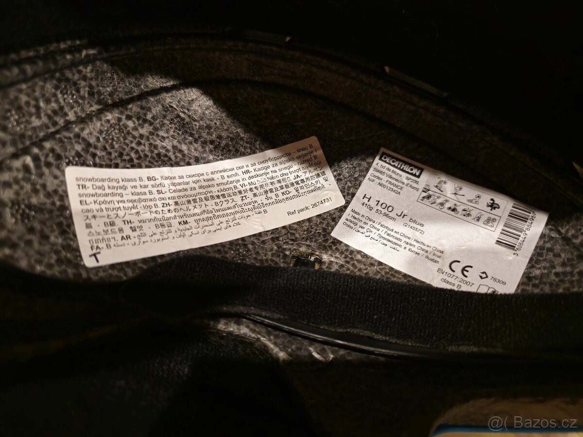 Helma Wedze na lyže, snowboard