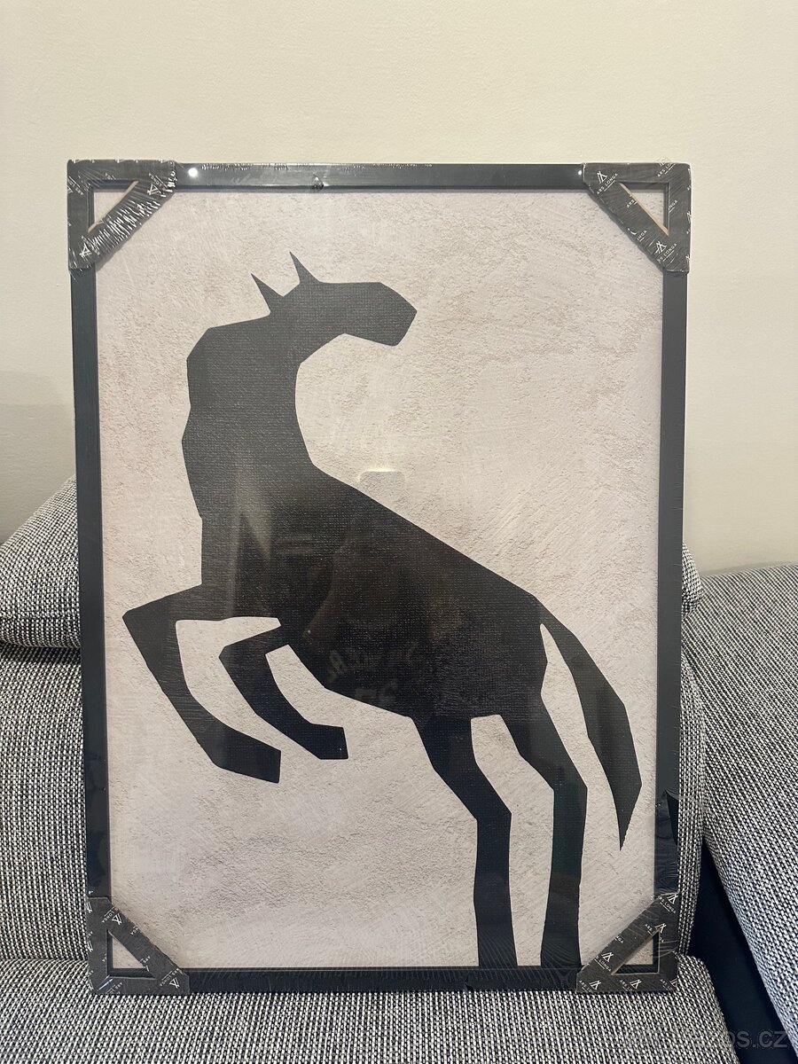 Obraz značky ARS LONGA s motivem koně