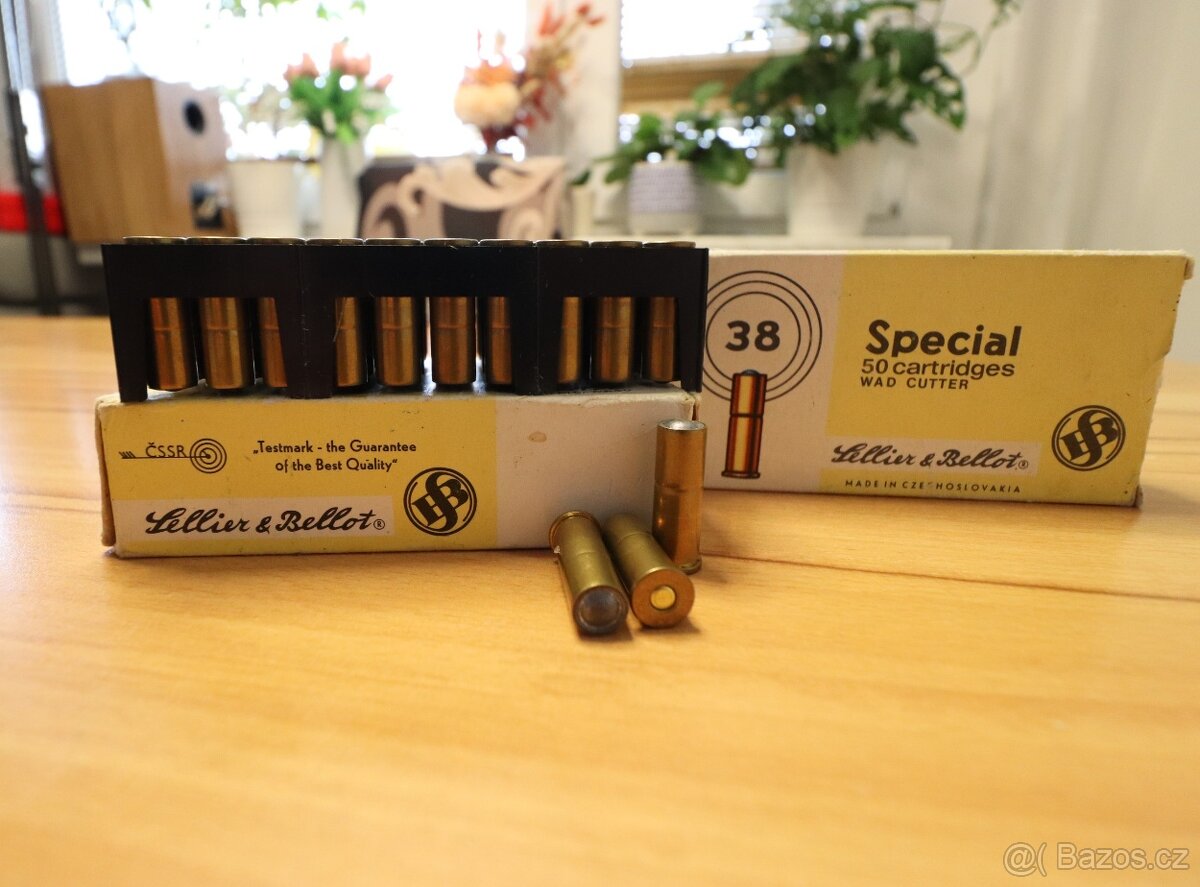 Náboje SB 38 special WC 100ks