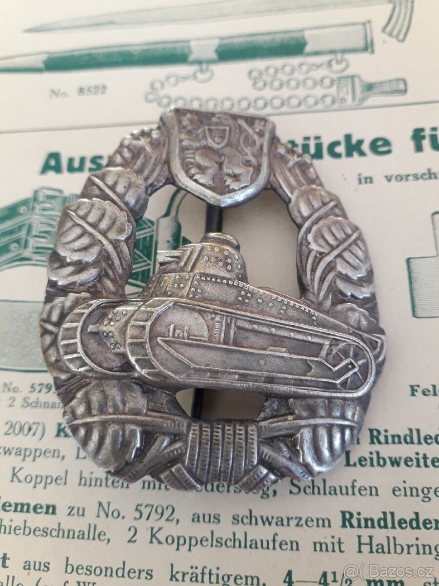 Prodam ridic tanku prvni republika ORIGINAL
