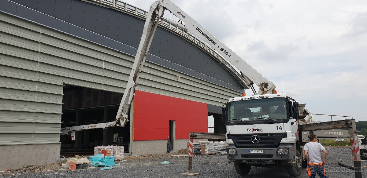 ŘIDIČ-STROJNÍK - čerpadlo/pumpa na beton