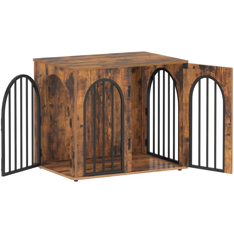 Dřevěná klec pro psa