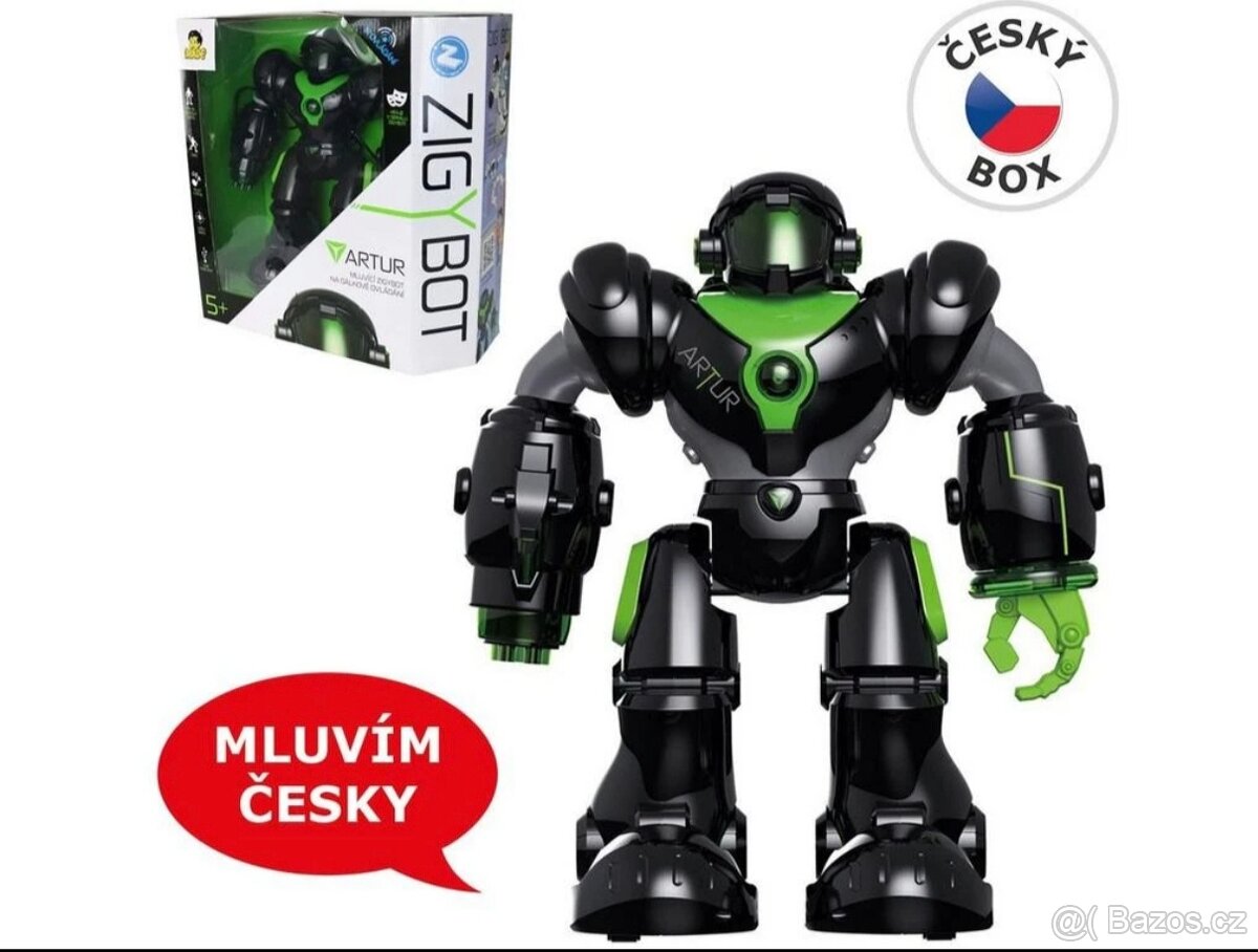Robot Zigybot Artur - česky mluvící