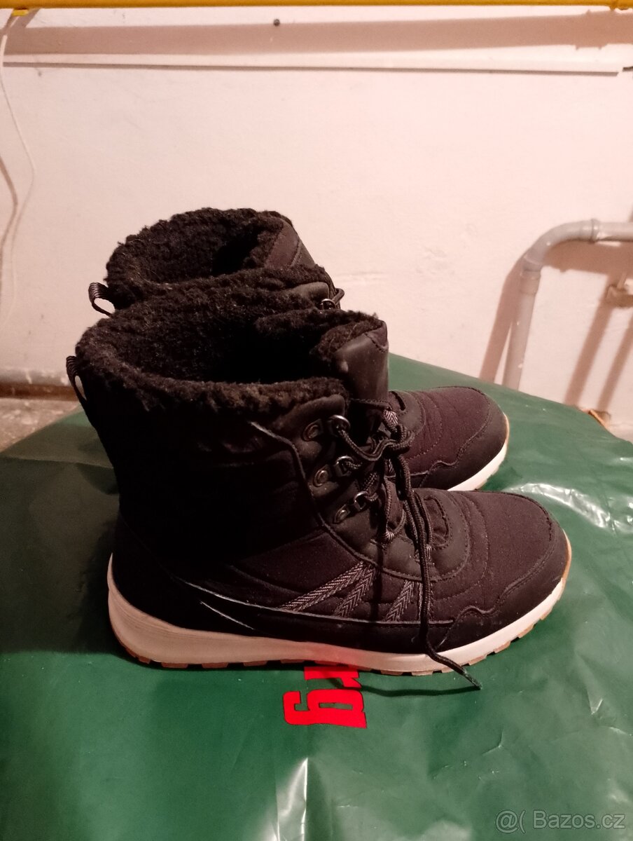 Nové zimní boty černá barva v záruce