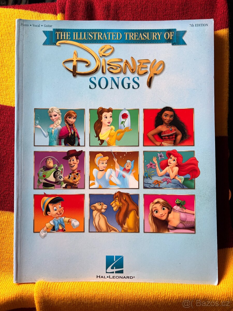 Disney Songs - ilustrovaný zpěvník