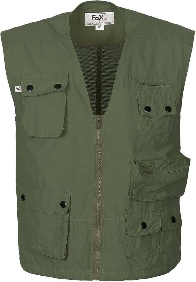 Vesta FOX Outdoor Microfaser Olive - XL a XXL