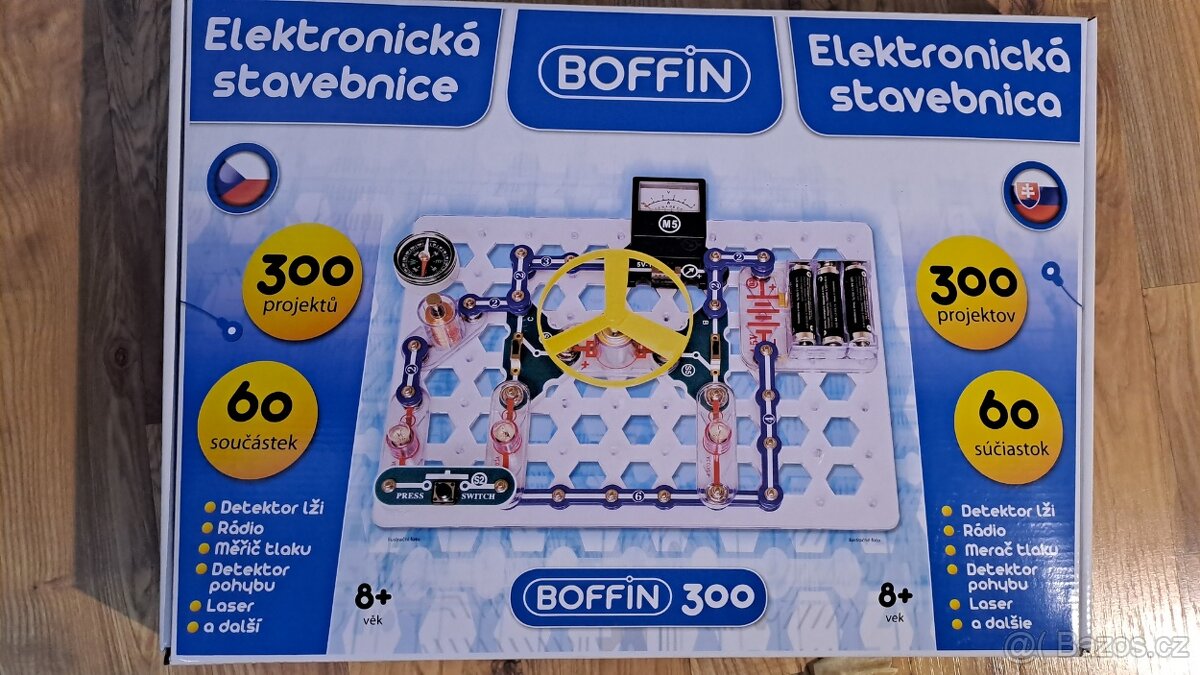 Elektronická stavebnice Boffin 300